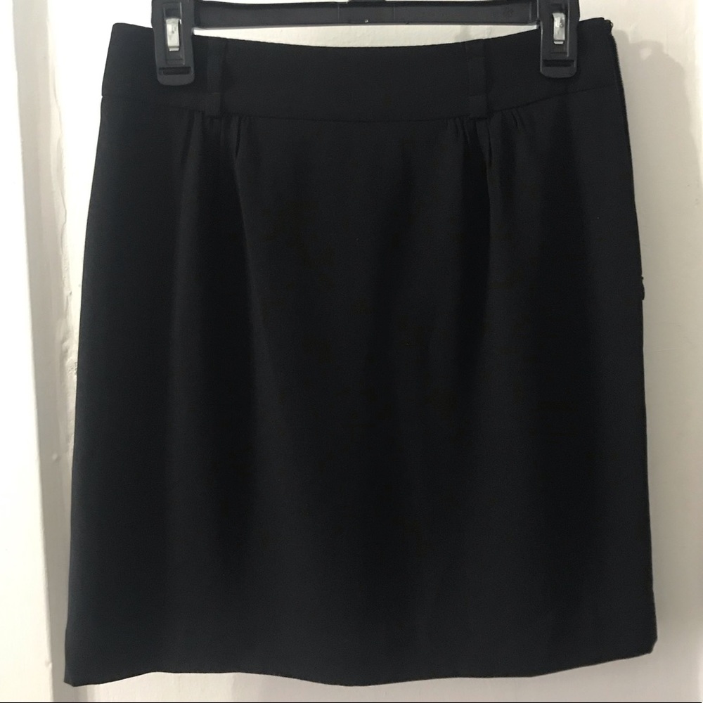 LOFT black dress skirt